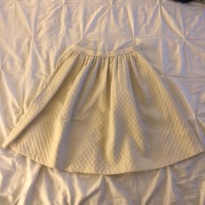 Off White Full Skirt
